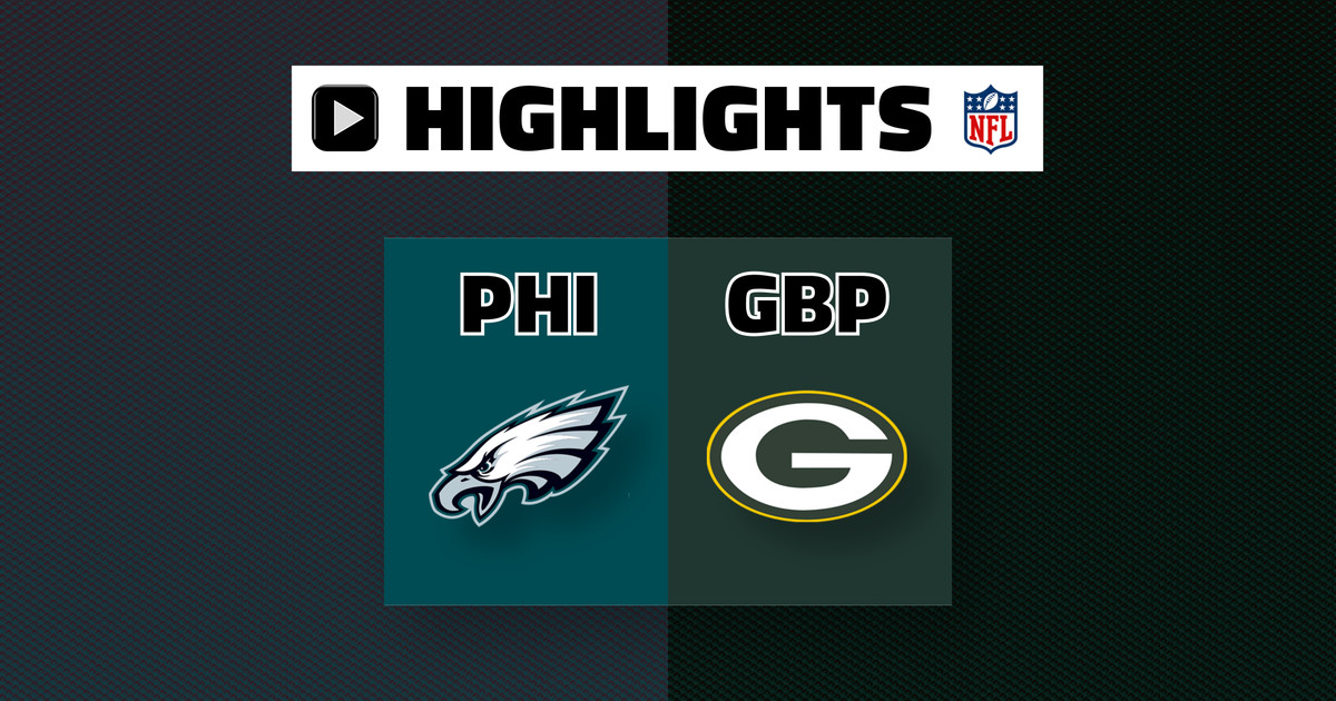 NFL Highlights: Eagles @ Packers