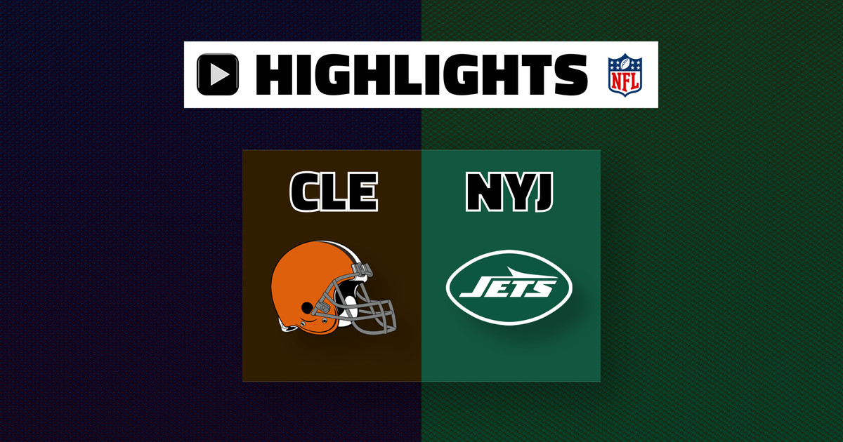 NFL Highlights: Browns @ Jets