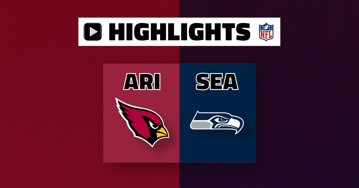 NFL Highlights: Cardinals @ Seahawks